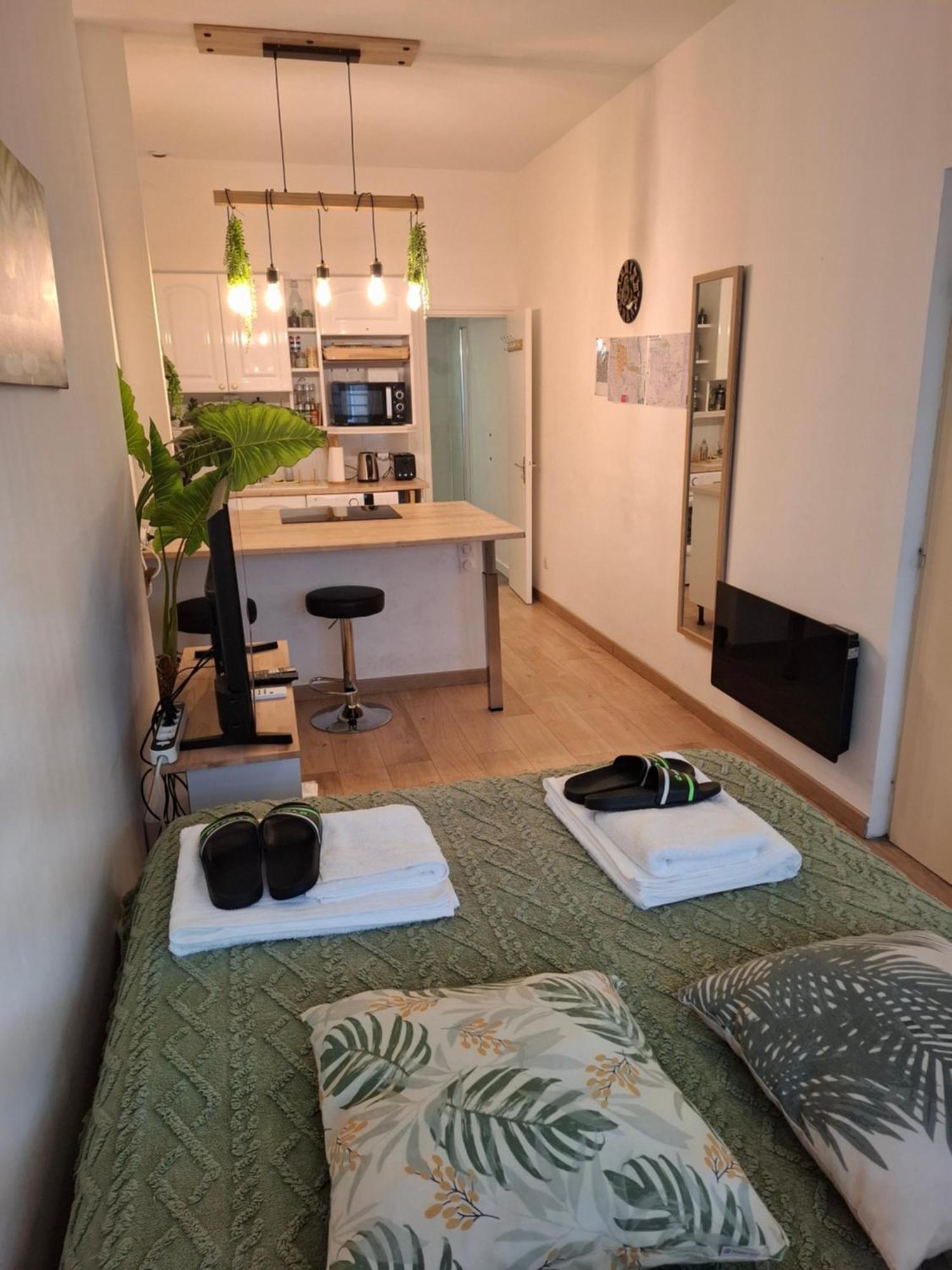 Studio La Casa De Planel Gare Saint Roch Montpellier Eksteriør billede